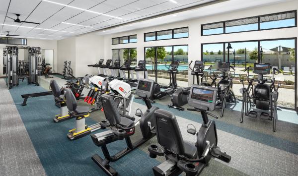 Work out in the state-of-the-art fitness center